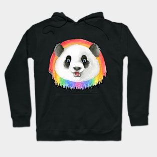 Rainbow Panda Hoodie